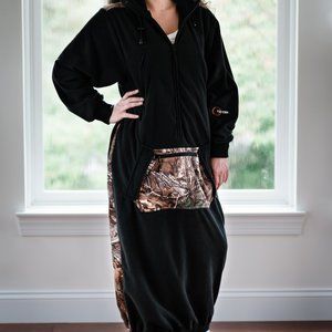 IWOM CONVERTIBLE FLEECE HOODIE CAMO SERIES: Real Tree